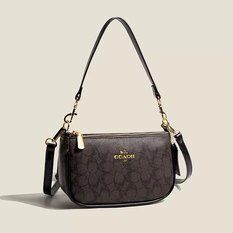Coach Signature Nolita 19 Wristlet Crossbody Bag - Brown/Black